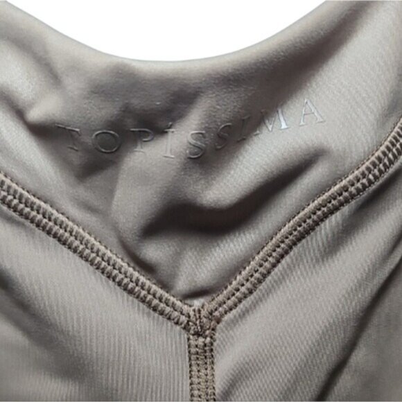 Topissima Nicole Jumpsuit Small New Women's Gym Yoga Workout Pilates Neutral - Picture 8 of 9